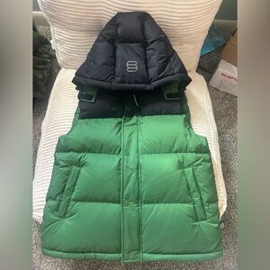 Artizia Super Puff Vest with Hood